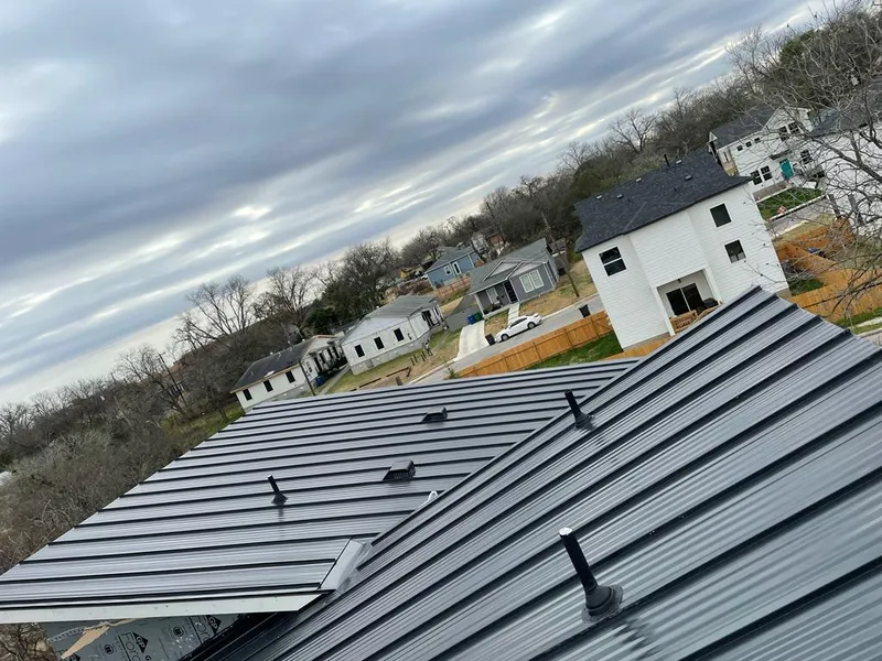 Standing seam metal roof panels with vents for Skylight Repair in Saraland